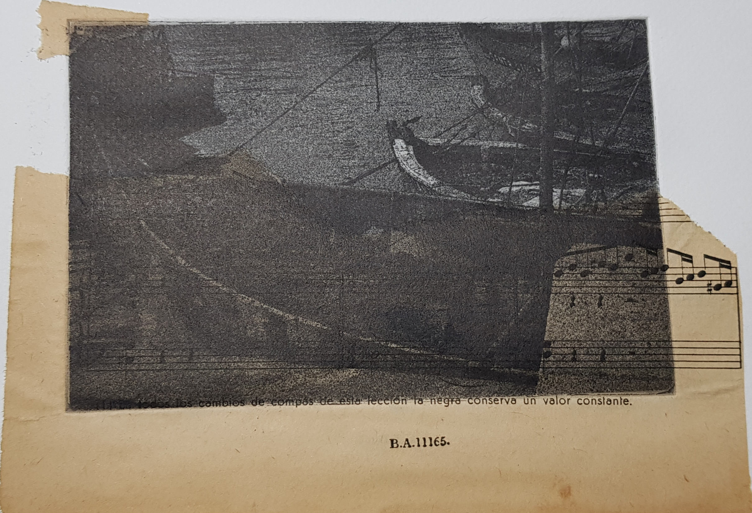 Adriana Furstner | Serie fotograbado. Juntos 2. Chine colle. 18 x 12,5 cm. 2018