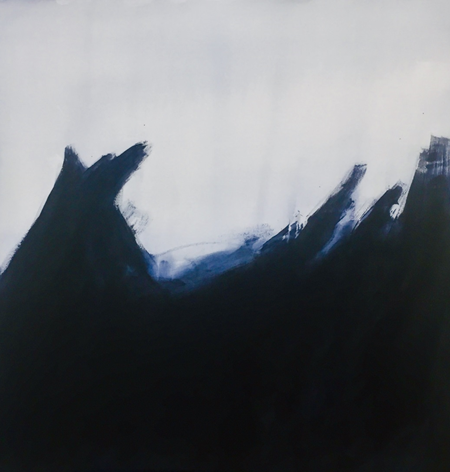 Serie Notas de Payne | Los momentos que no se habitan Técnica mixta sobre bastidor entelado. 100 x 100cm.