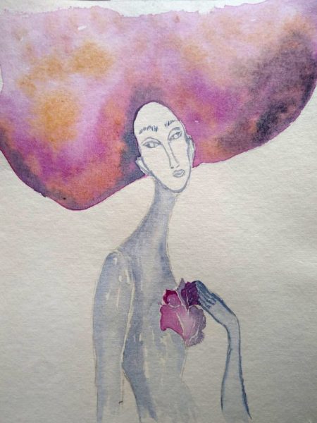 Sandra Bastida | Corazón de pétalos II